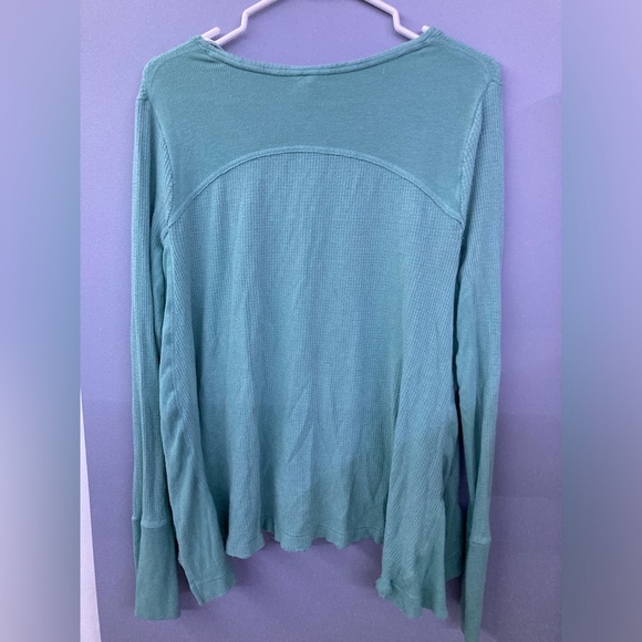 Urban Outfitter Seaform Green Long Sleeve Top - Picture 6 of 7